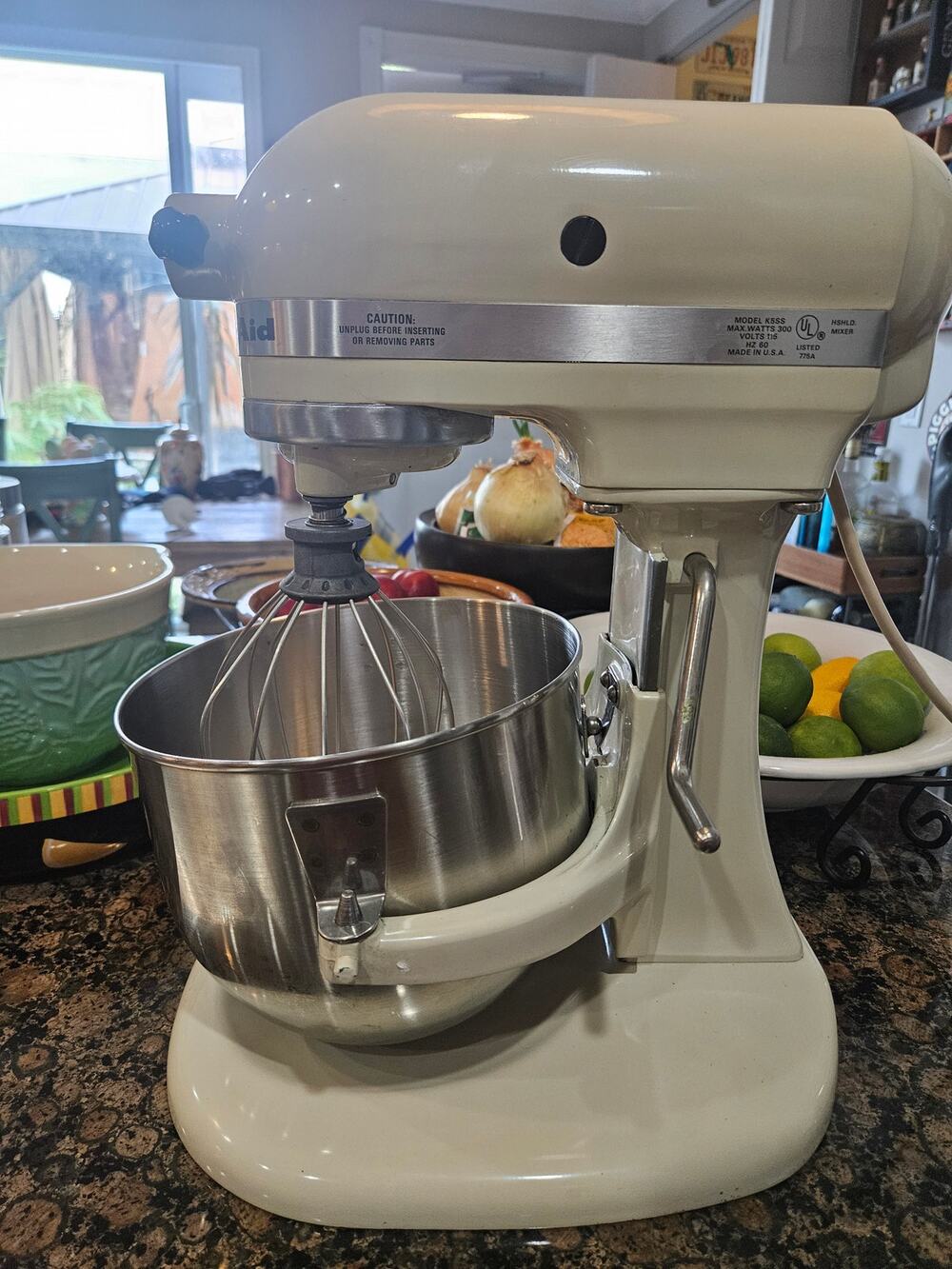 1970s KitchenAid Heavy Duty Stand Mixer w/ attachments Works Great!